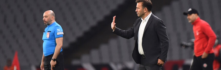 Coach Okan Buruk of Galatasaray during the Turkish Super League match between Fatih Karagumruk and Galatasaray at Ataturk Olympic Stadium on May 12, 2024 in Istanbul, Turkey.Photo by SeskimPhoto  Fatih Karagumruk vs Galatasaray - Turkish Super League 2023/24 PUBLICATIONxNOTxINxTUR
